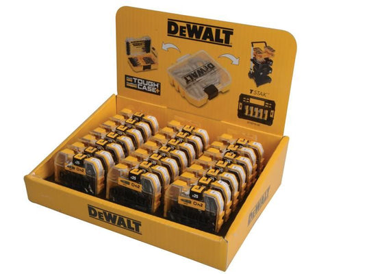 DeWalt DT71521-QZ PZ2 25mm Standard Tic Tac Display 21 x Packs of 25