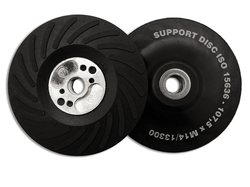 FlexipadsWorldClass 11713 Angle Grinder Turbo Pad ISO Hard 115mm (4.5in) M14