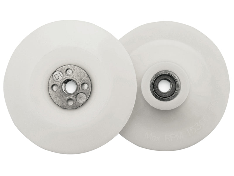 FlexipadsWorldClass 20015 Angle Grinder Pad White 100mm (4in) M10 x 1.25