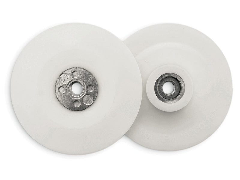 FlexipadsWorldClass 20030 Angle Grinder Pad White 100mm (4in) 3/8 x 24 UNF