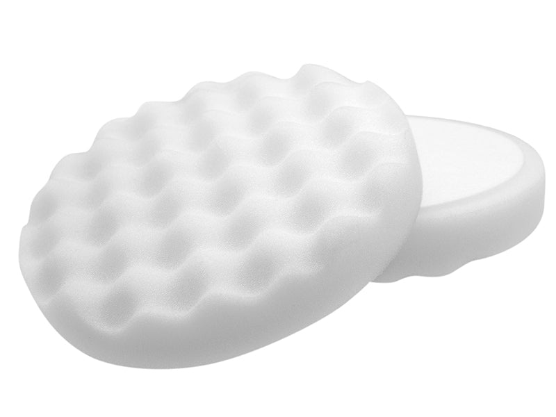 FlexipadsWorldClass 44726 White Waffle Very Firm Cutting Pad 150mm