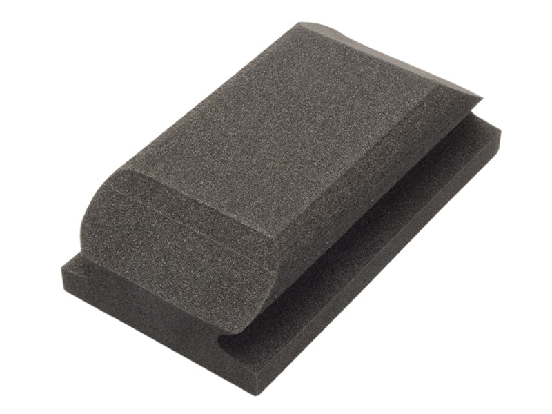 FlexipadsWorldClass 56010 Hand Sanding Block Shaped Black 70 x 125mm