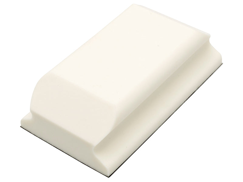 FlexipadsWorldClass 93070 Hand Sanding Block Shaped White PUR GRIP� 70 x 125mm