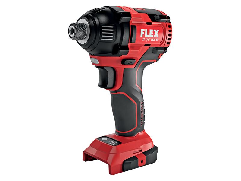 FlexPowerTools 459690 ID 1/4 18.0-EC Brushless Impact Driver 18V Bare Unit
