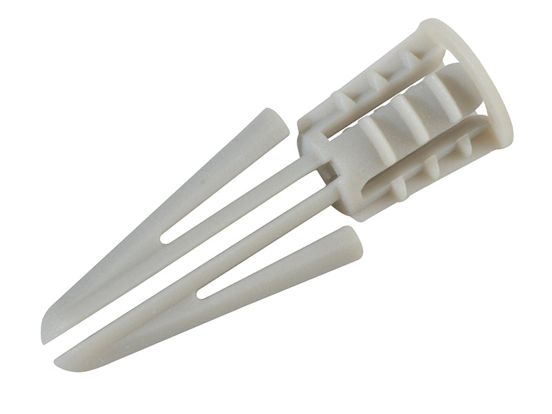 ForgeFix FPCFN25 Nylon Plasterboard Plugs 4mm ForgePack 25