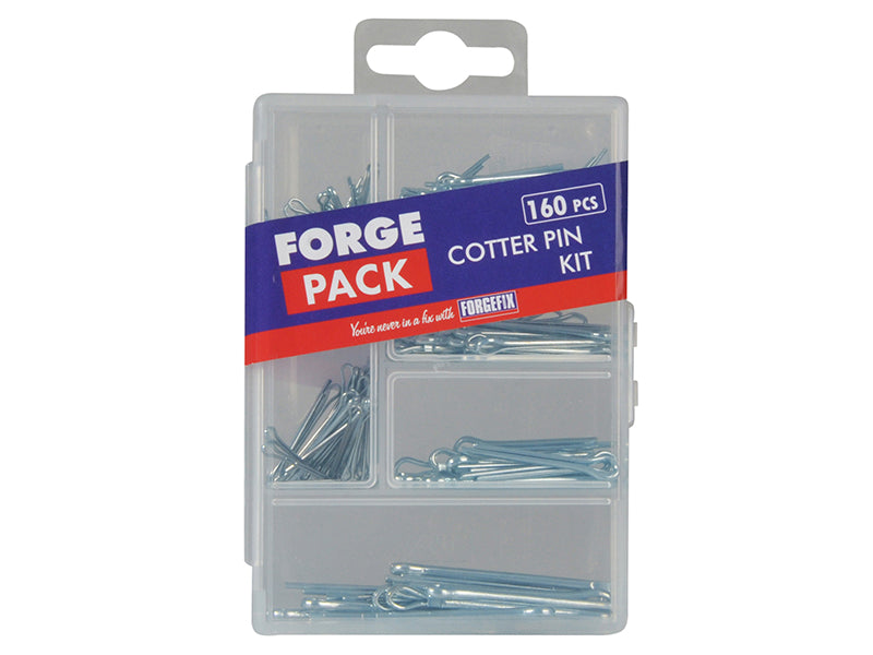 ForgeFix FPCOTTSET Cotter Pin Kit ForgePack 160 Piece