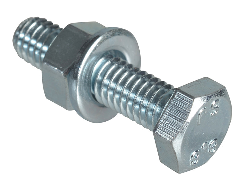 ForgeFix FPHBN625 High Tensile Set Screw ZP M6 x 25mm Forge Pack 12