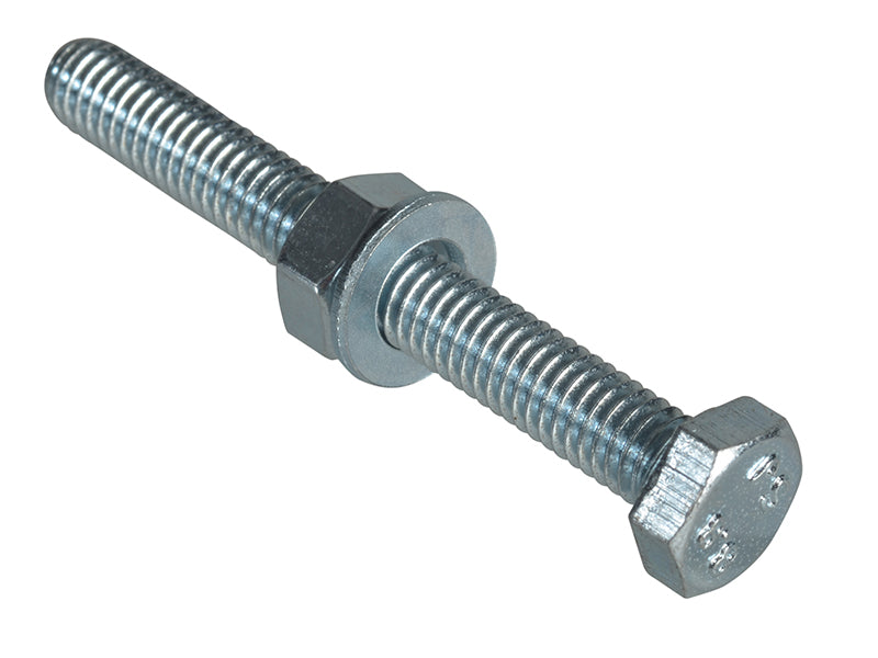 ForgeFix FPHBN650 High Tensile Set Screw ZP M6 x 50mm Forge Pack 6