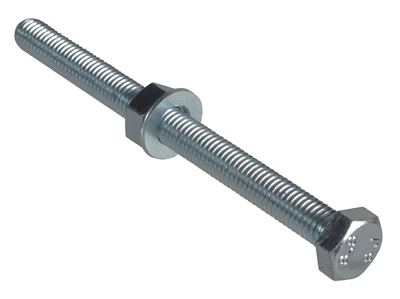 ForgeFix FPHBN8100 High Tensile Set Screw ZP M8 x 100mm Forge Pack 2