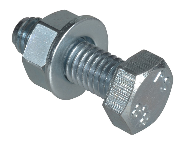 ForgeFix FPHBN825 High Tensile Set Screw ZP M8 x 25mm Forge Pack 8