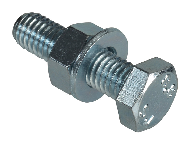 ForgeFix FPHBN830 High Tensile Set Screw ZP M8 x 30mm Forge Pack 6