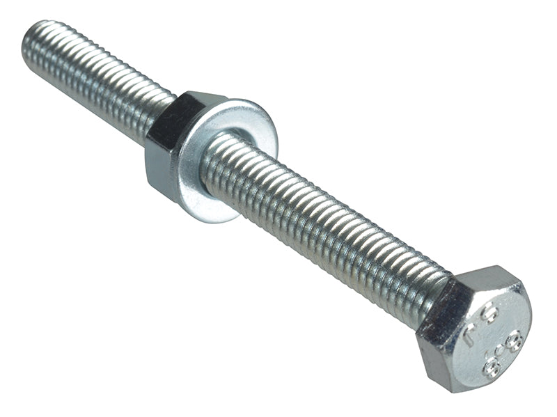 ForgeFix FPHBN880 High Tensile Set Screw ZP M8 x 80mm Forge Pack 2