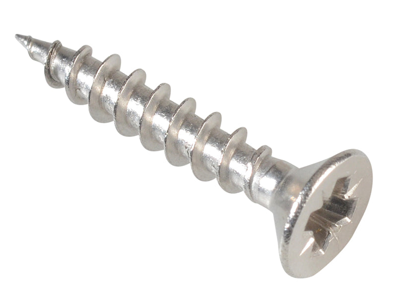 ForgeFix FPMPS3520SS Multi-Purpose Pozi Compatible Screw CSK ST S/Steel 3.5 x 20mm Forge Pack 45
