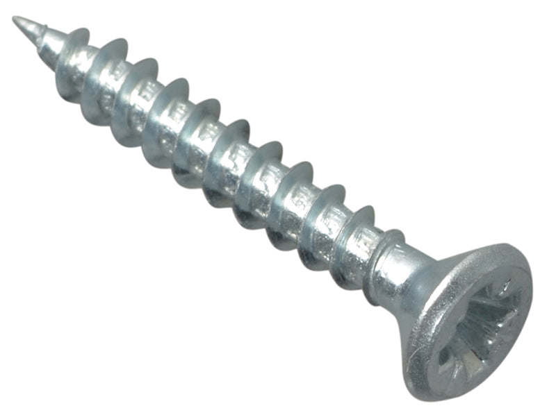 ForgeFix FPMPS3525ZP Multi-Purpose Pozi Compatible Screw CSK ST ZP 3.5 x 25mm Forge Pack 40