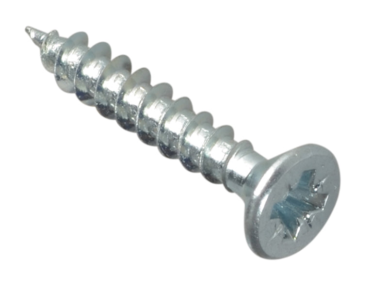 ForgeFix FPMPS425ZP Multi-Purpose Pozi Compatible Screw CSK ST ZP 4.0 x 25mm Forge Pack 35