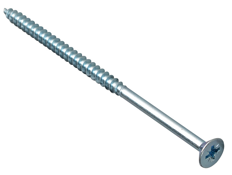 ForgeFix FPMPS5100ZP Multi-Purpose Pozi Compatible Screw CSK ST ZP 5.0 x 100mm Forge Pack 8