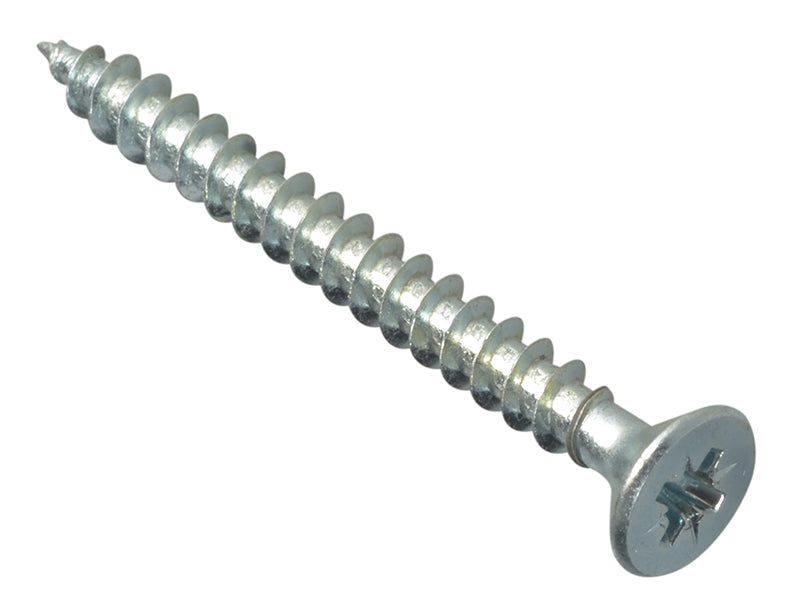 ForgeFix FPMPS550ZP Multi-Purpose Pozi Compatible Screw CSK ST ZP 5.0 x 50mm Forge Pack 12