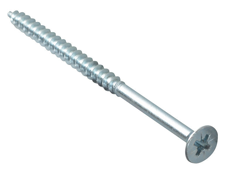 ForgeFix FPMPS580ZP Multi-Purpose Pozi Compatible Screw CSK ST ZP 5.0 x 80mm Forge Pack 8