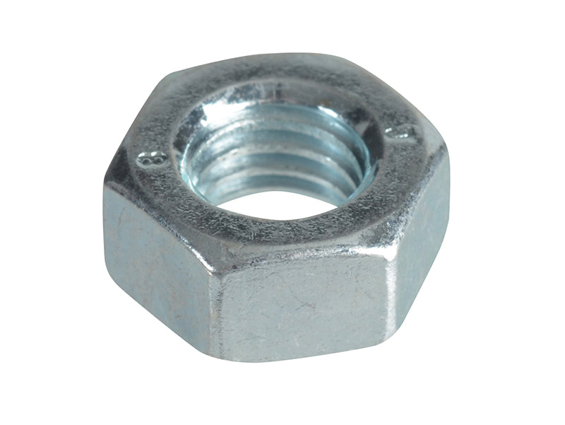 ForgeFix FPNUT8 Hexagonal Nuts & Washers ZP M8 ForgePack 16