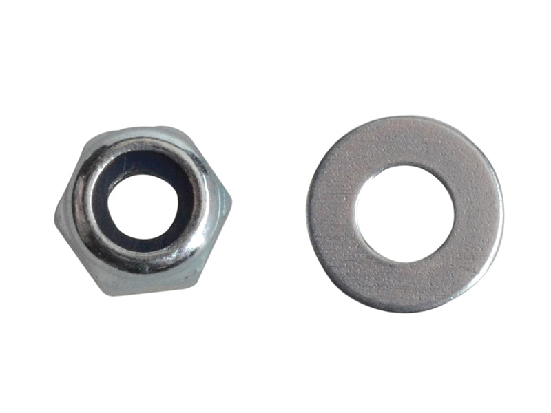ForgeFix FPNYLOC3 Nyloc Nuts & Washers Zinc Plated M3 ForgePack 60