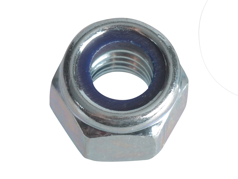 ForgeFix FPNYLOC6 Nyloc Nuts & Washers Zinc Plated M6 ForgePack 25