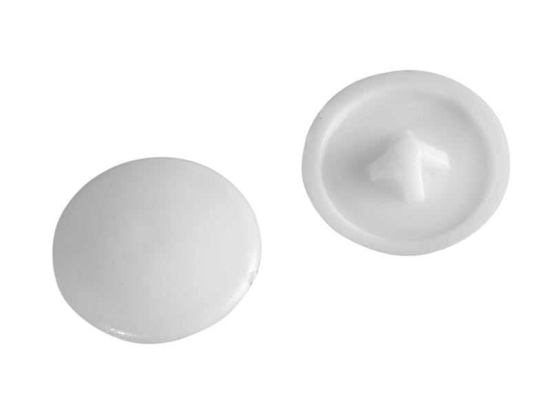 ForgeFix FPPCC0 Pozi Compatible Cover Cap White No.6-8 Forge Pack 50