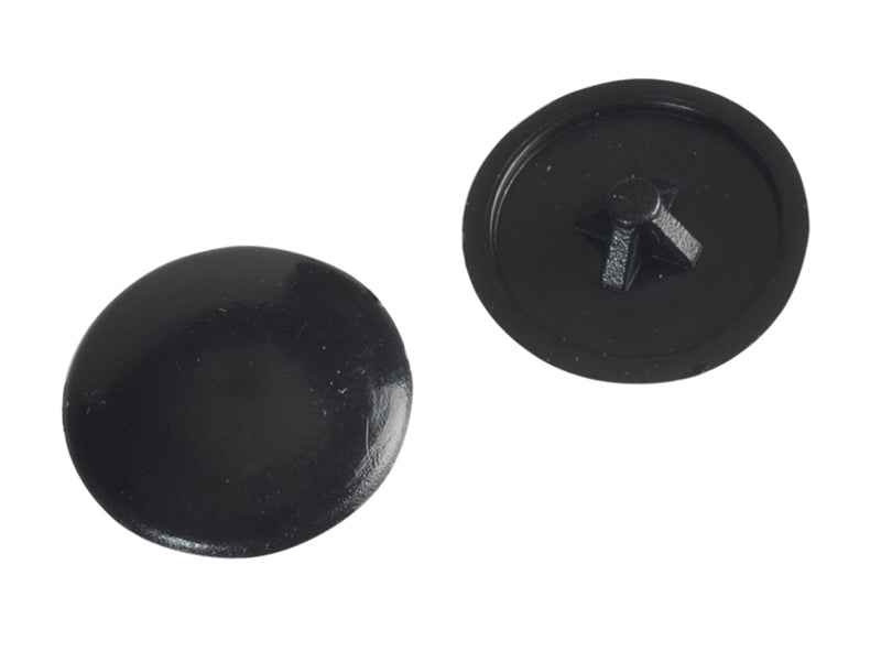 ForgeFix FPPCC2 Pozi Compatible Cover Cap Black No.6-8 Forge Pack 50