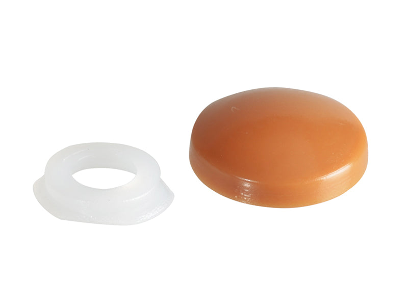 ForgeFix FPPDT4 Domed Cover Cap Light Brown No. 6-8 Forge Pack 20