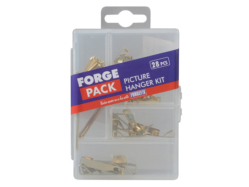 ForgeFix FPPICTSET Picture Hook Kit ForgePack, 28 Piece