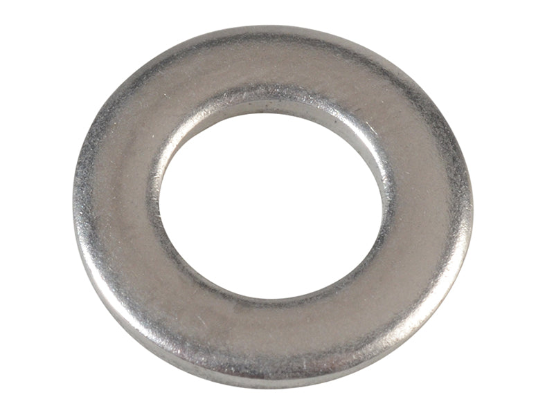ForgeFix FPWASH6SS Flat Washers DIN125 A2 Stainless Steel M6 ForgePack 60
