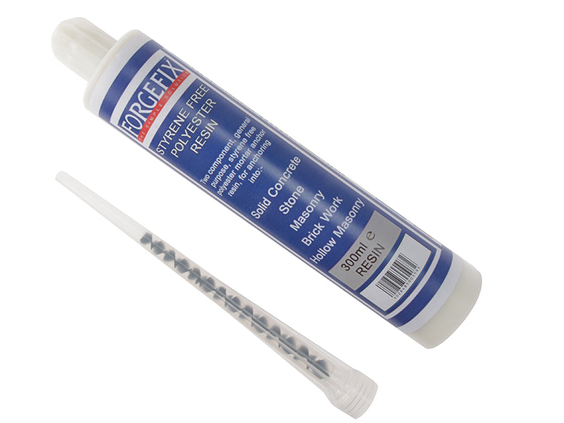 ForgeFix RESINSF300 Chemical Anchor Styrene Free Resin 300ml Box 1
