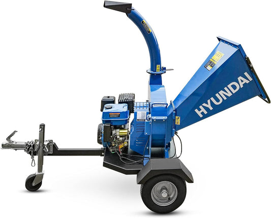 Hyundai 420cc 4.5â€ Petrol Wood Chipper with Electric-Start Engine | HYCH15100TE