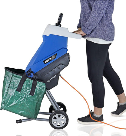 Hyundai Electric Garden Shredder, 2400w / 2.4kW, 230v | HYCH2400E