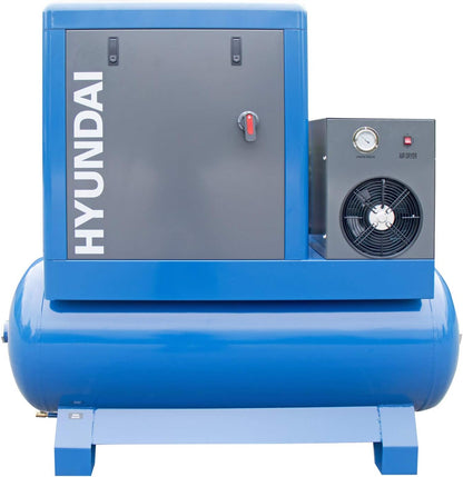 Hyundai 10hp 350 Litre Screw Compressor With Dryer | HYSC100350D