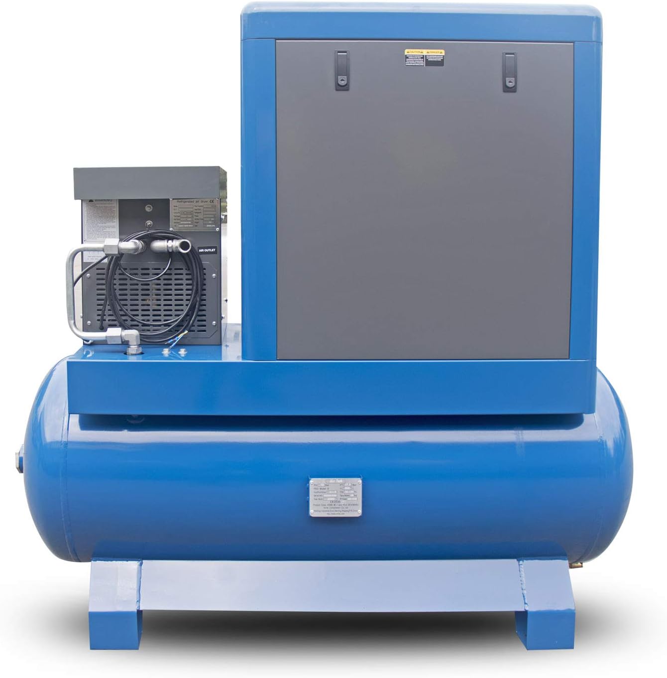 Hyundai 10hp 350 Litre Screw Compressor With Dryer | HYSC100350D