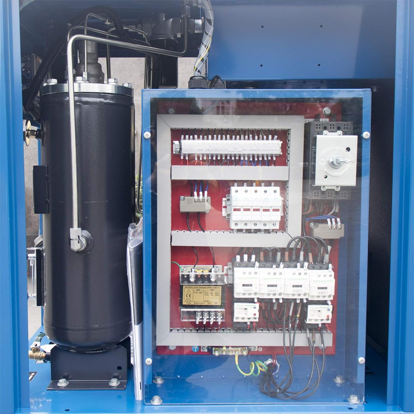 Hyundai 10hp 350 Litre Screw Compressor With Dryer | HYSC100350D