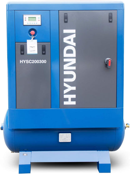 Hyundai 20hp 300 Litre Screw Compressor | HYSC200300