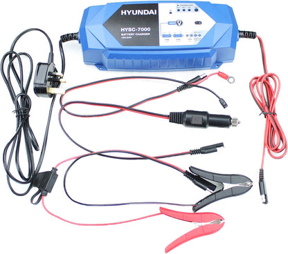 Hyundai SMART 24v and 12v Battery Charger | HYSC7000