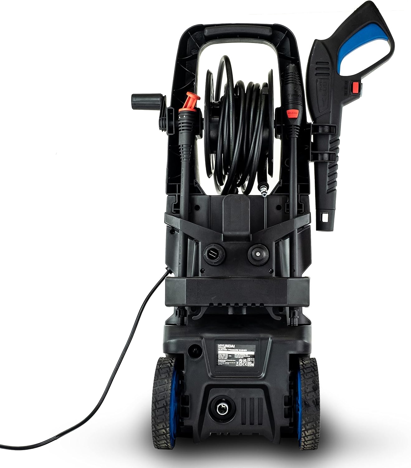 Hyundai 2500W 2610psi 180bar Electric Pressure Washer With 8.5L/Min Flow Rate | HYW2500E