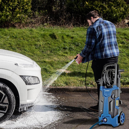 Hyundai 2500W 2610psi 180bar Electric Pressure Washer With 8.5L/Min Flow Rate | HYW2500E
