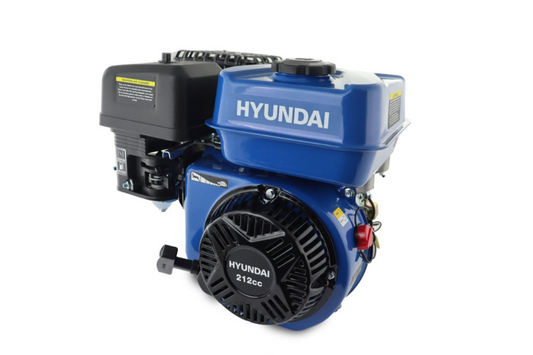 Hyundai 212cc 7hp 3/4'' 19.05mm Horizontal Straight Shaft Petrol Engine IC210X19