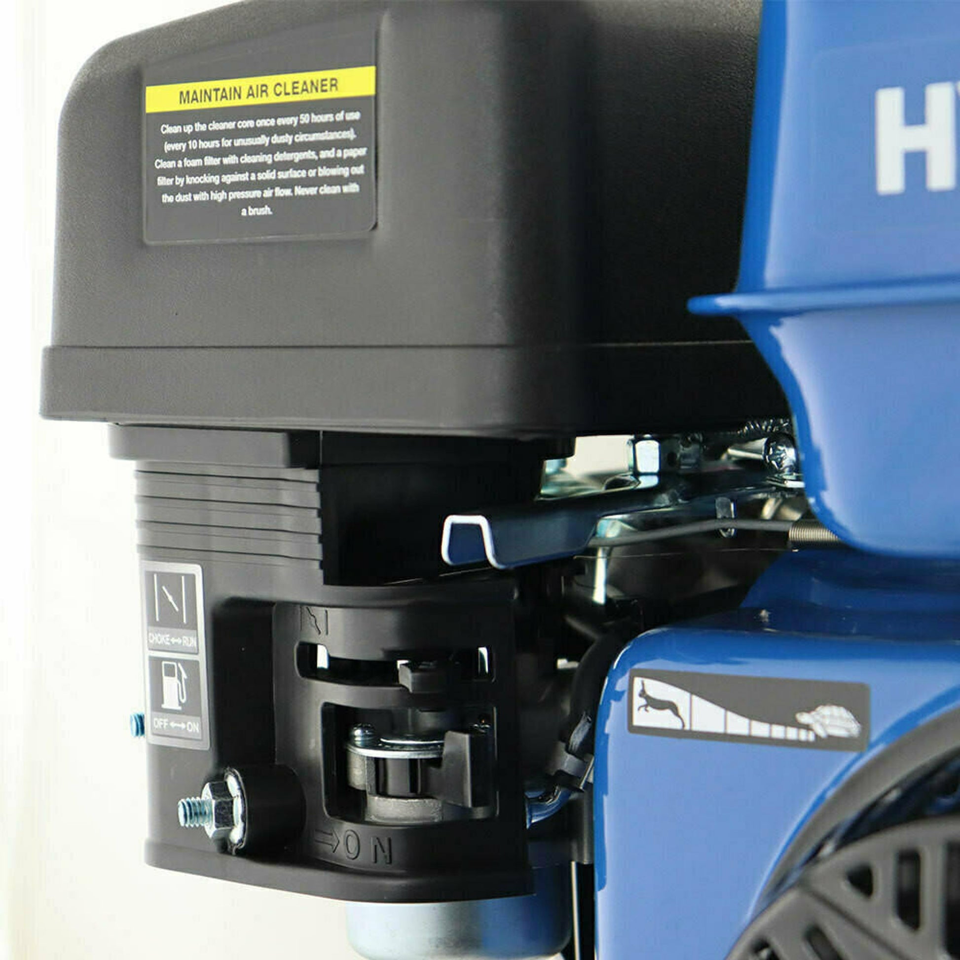 Hyundai 212cc 7hp 20mm Electric-Start Horizontal Straight Shaft Petrol ...