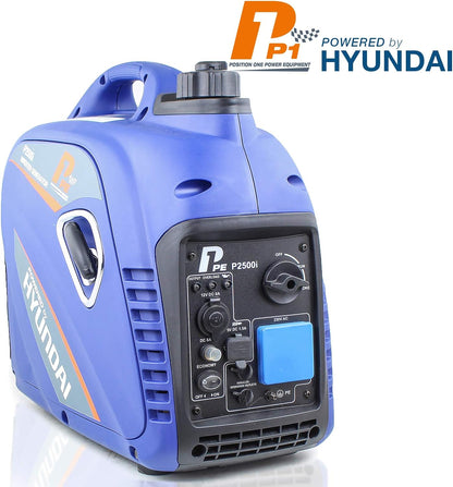 P1 2200W Portable Petrol Inverter Generator (Powered by Hyundai) | P2500i