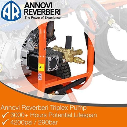 P1 Petrol Pressure Washer 4200psi / 290 bar | Hyundai 420cc Engine | P4200PWT