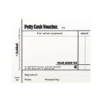 Guildhall Petty Cash Pad 100Lf Pk 5