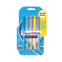 Paper Mate FlexGrip Ult Ball Blk Pk5
