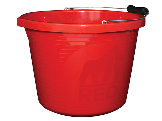 RedGorilla PRM/R Premium Bucket 14 litre (3 gallon) - Red