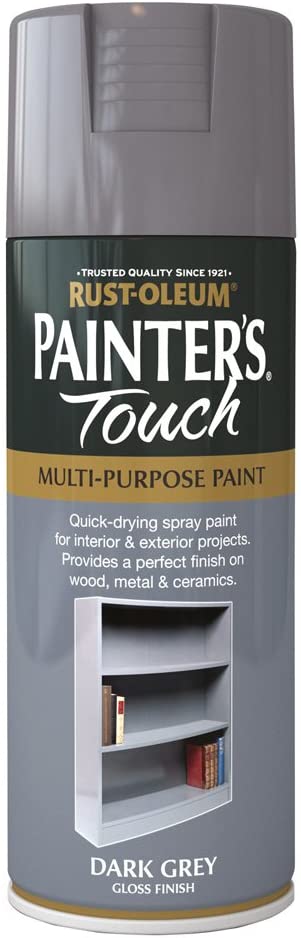400ml Rust-Oleum Grey Matt Surface Primer Painters Touch Spray Multi Purpose