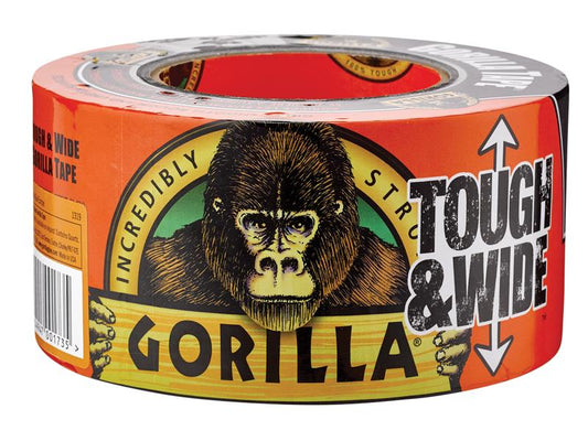 GorillaGlue 3044301 Gorilla Tape� Tough & Wide 73mm x 27m Black