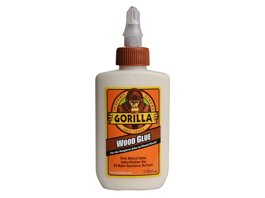 GorillaGlue 5044401 Gorilla PVA Wood Glue 118ml